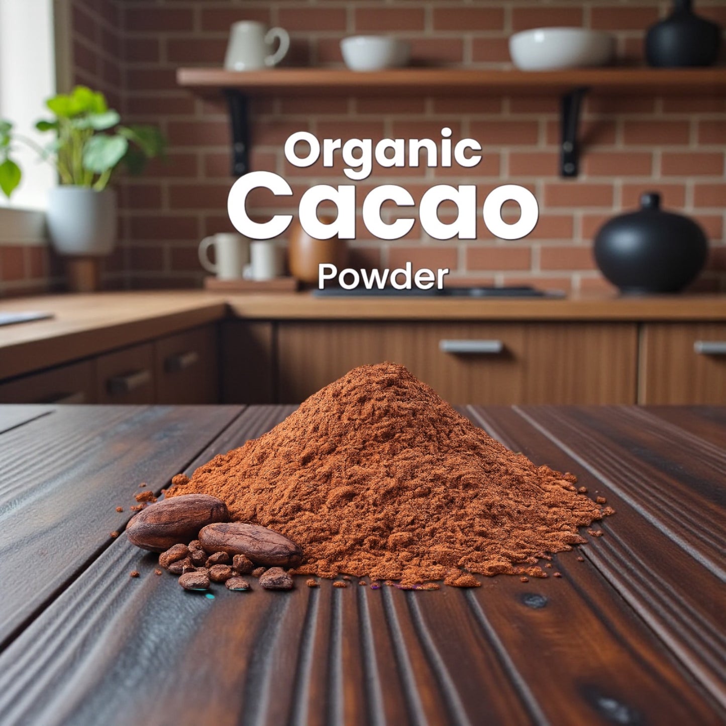 Organic Fermented Cacao Powder – Premium, Unsweetened