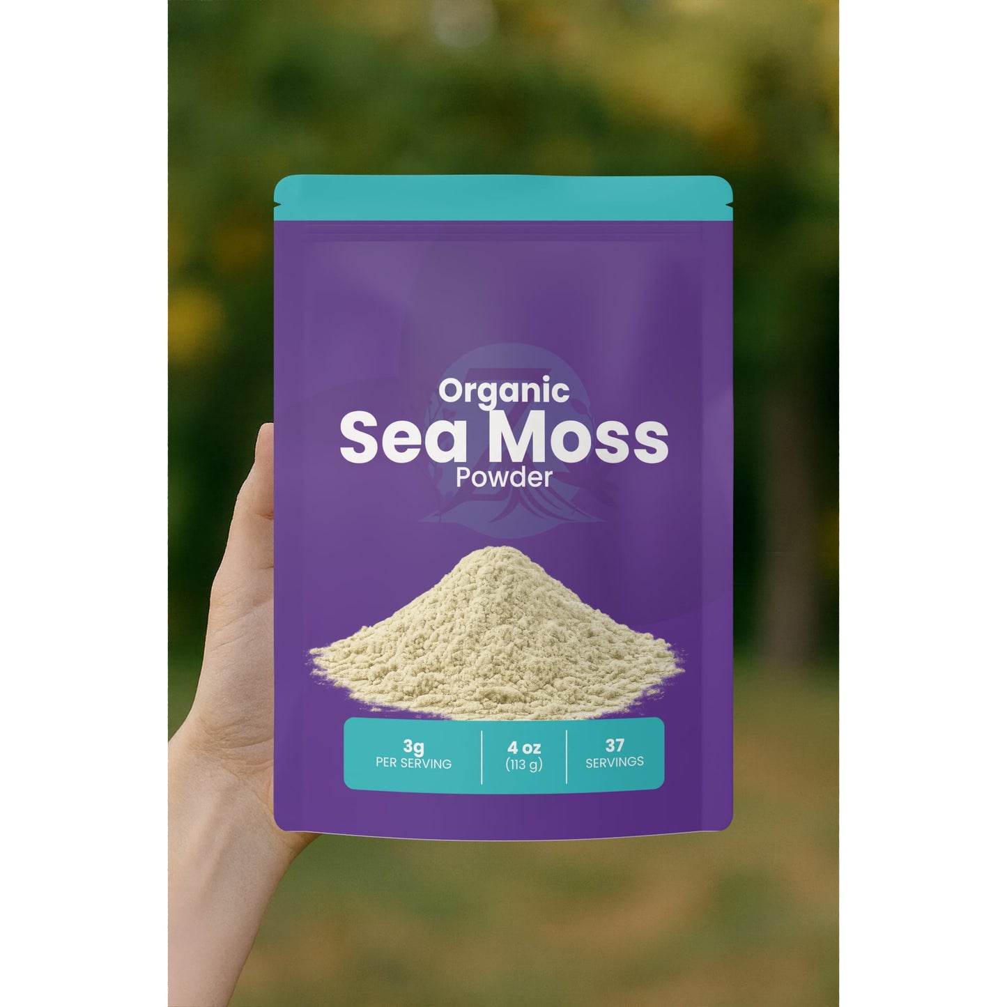 Organic Sea Moss Powder – Wildcrafted St. Lucia Gold & Purple Blend
