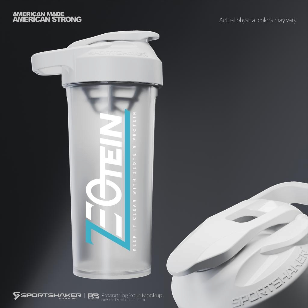 Zeotein CleanBlend Shaker (27oz | USA Made)