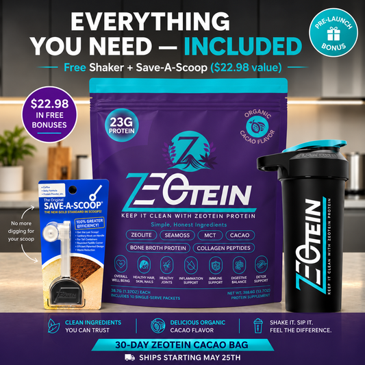 Introducing the Zeotein 30-Day Bulk Bag: More Servings, Less Packaging, Better Value