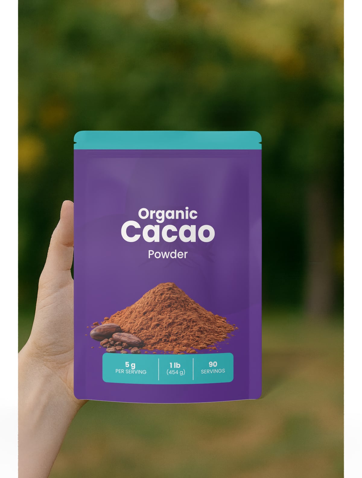 Organic Fermented Cacao Powder – Premium, Unsweetened