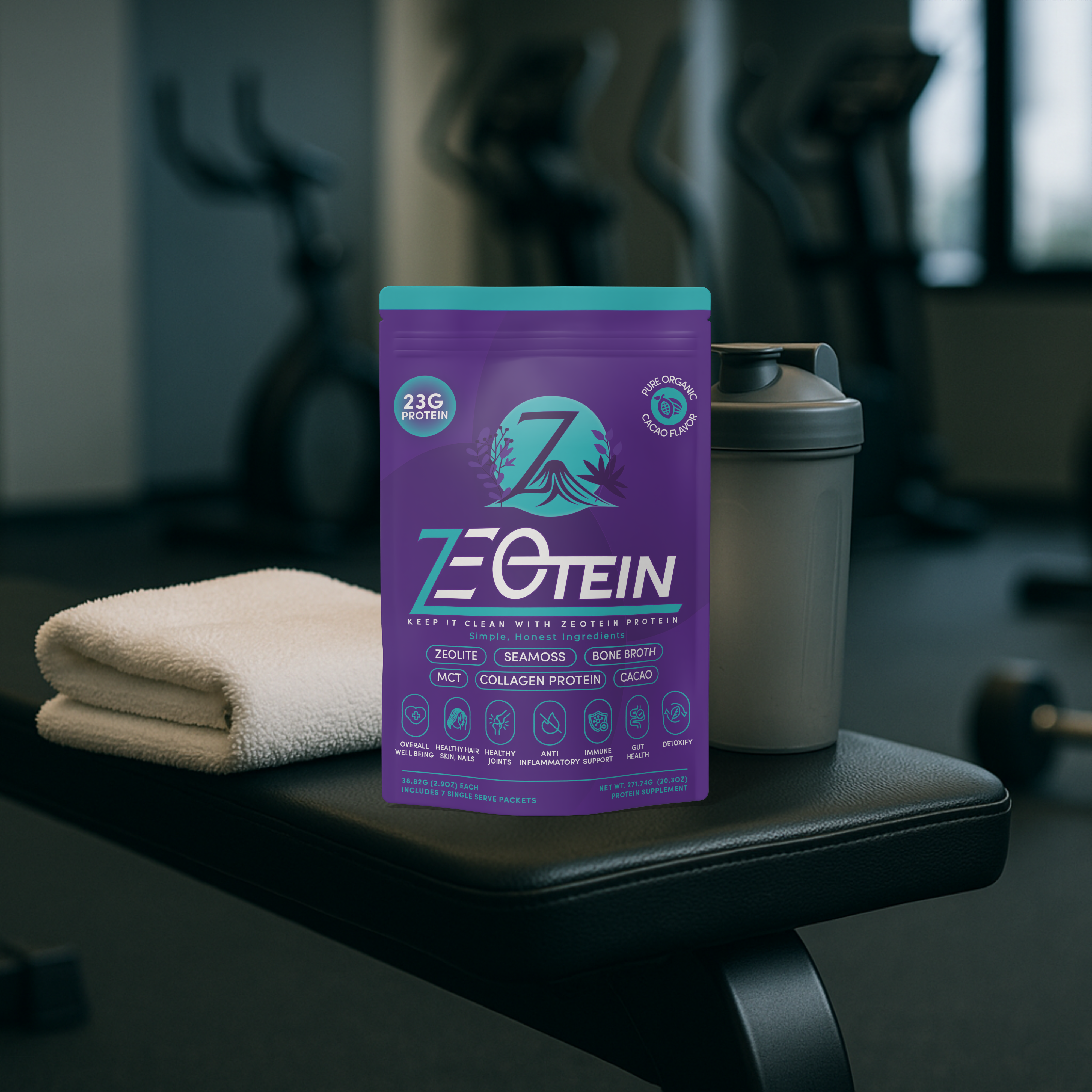 Zeotein in use