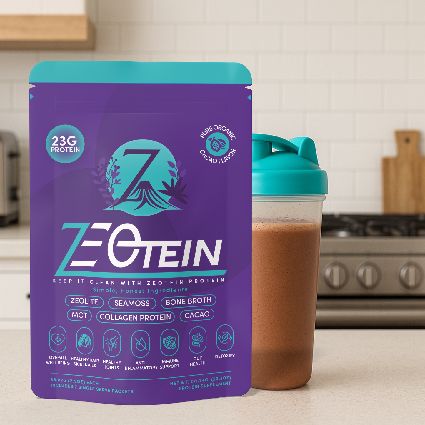 Zeotein Cacao- 7-Day Supply