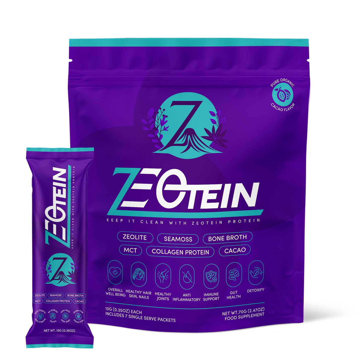 Zeotein Cacao- 7-Day Supply