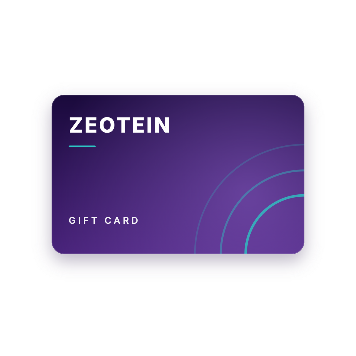 Zeotein Gift Card